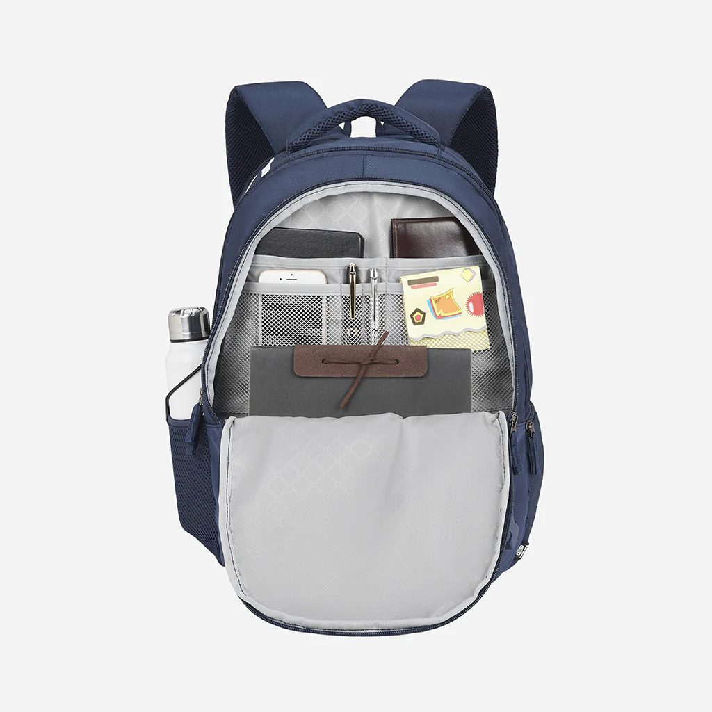 Safari Aero 1 38L Blue School Backpack with Raincover - Image 7