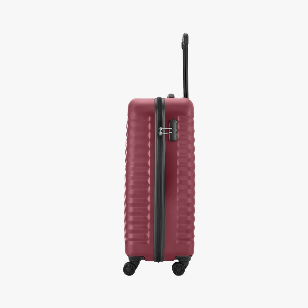 Safari Altius 4W Wine Red Trolley Bag with Dual Wheels - Image 4