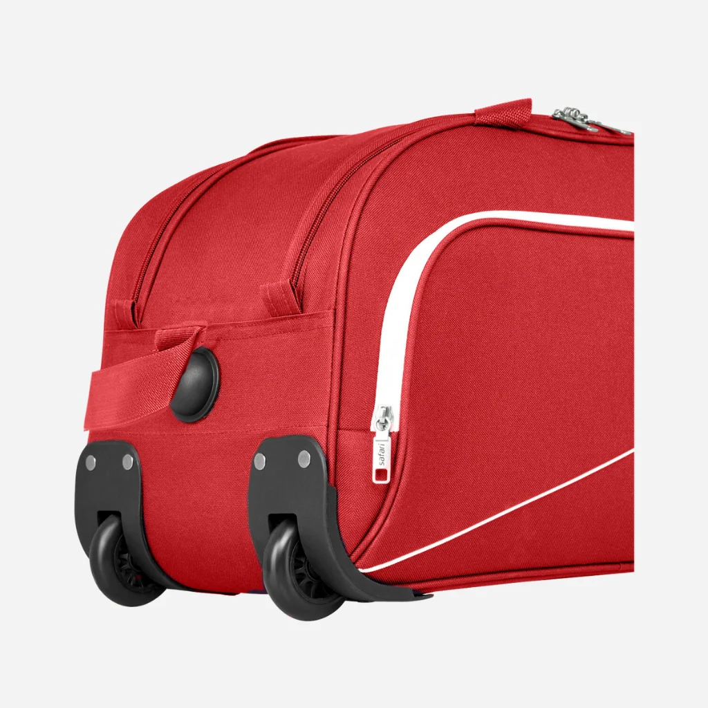 Safari Aztec Superior 63 Rolling Duffle With Wheels Red - Image 3