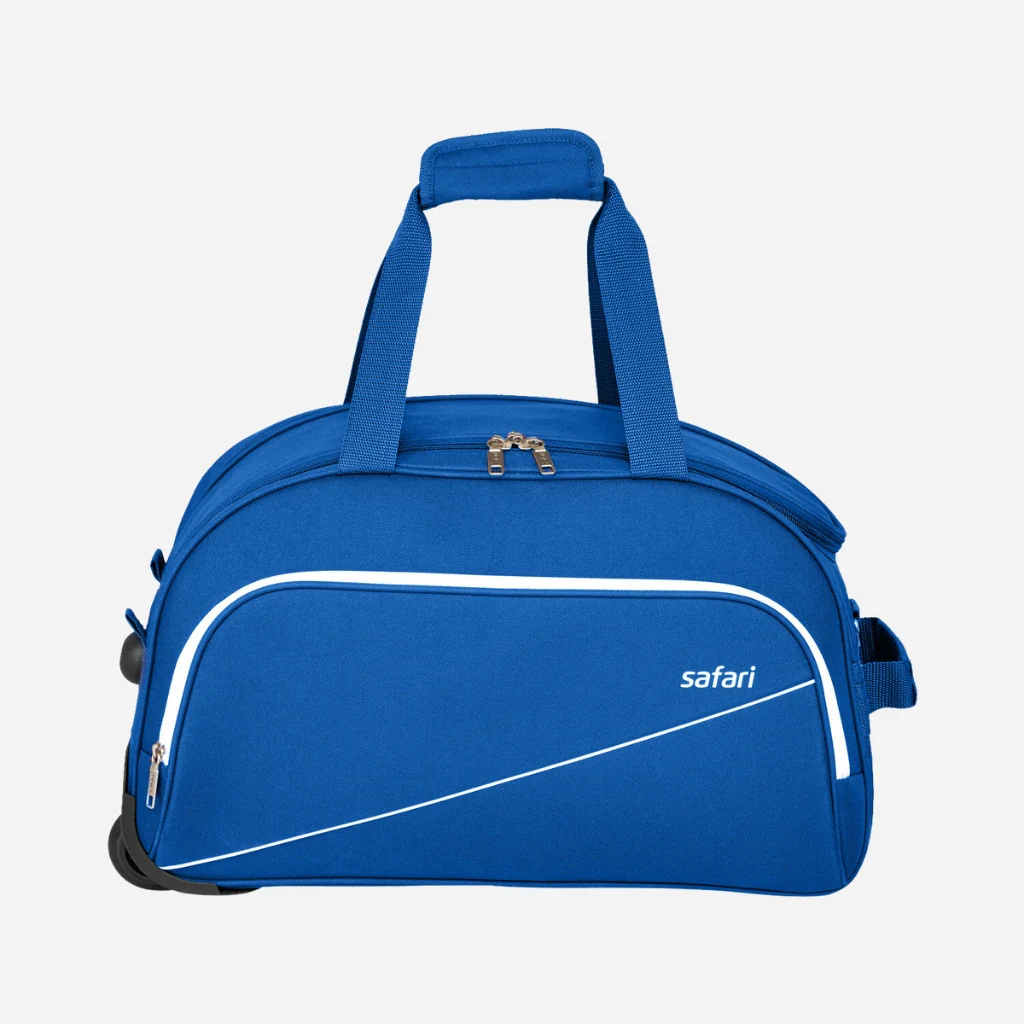 Safari Aztec Superior 63 Rolling Duffle With Wheels Blue