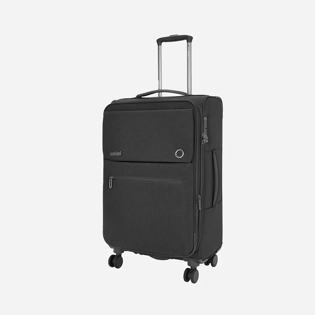 Safari Bristol Grey Trolley Bag with TSA Lock & USB Charging Port - Image 17