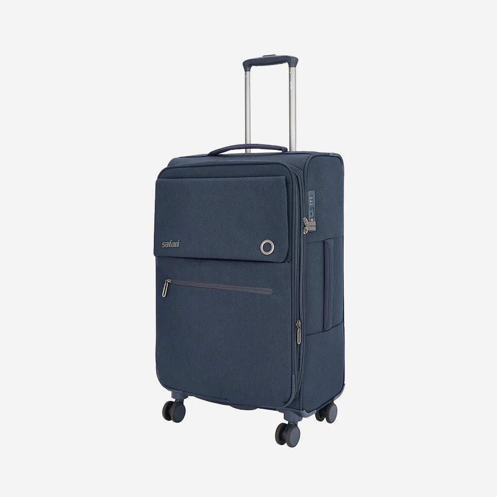 Safari Bristol Blue Trolley Bag with TSA Lock & USB Charging Port - Image 10