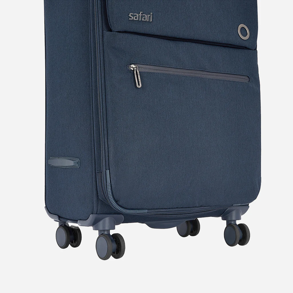 Safari Bristol Blue Trolley Bag with TSA Lock & USB Charging Port - Image 22