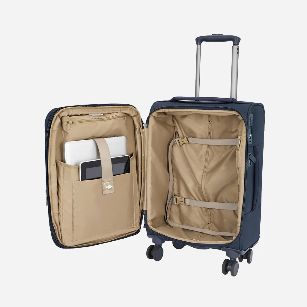 Safari Bristol Blue Trolley Bag with TSA Lock & USB Charging Port - Image 9