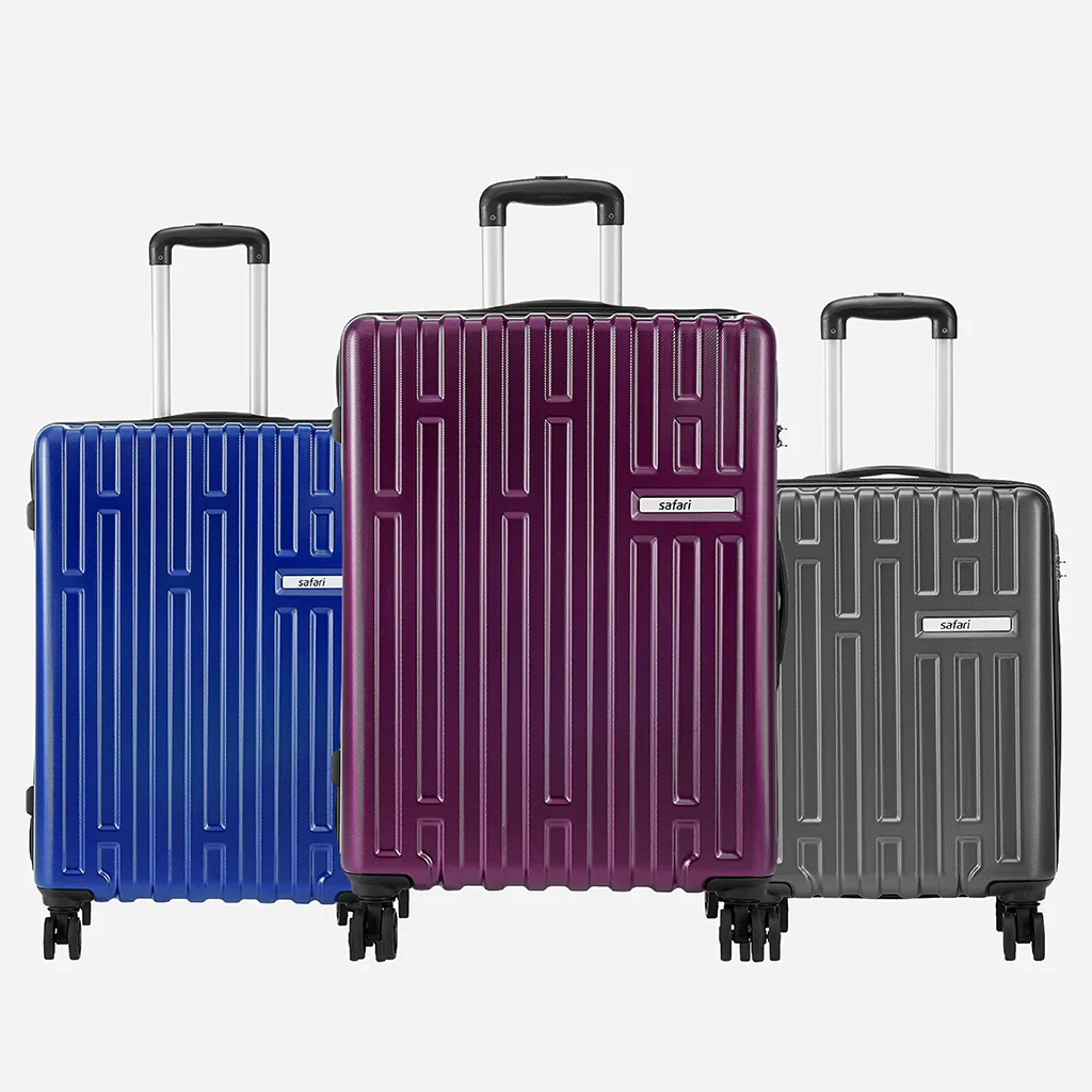 Safari Cargo Neo Set of 3 TSA Lock Trolley Bags with 360° Wheels - Image 14
