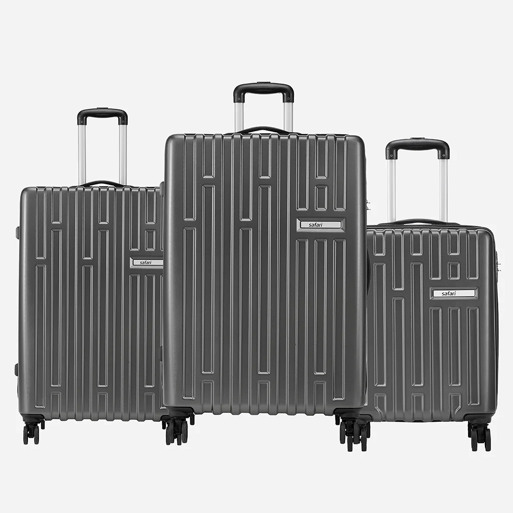 Safari Cargo Neo Set of 3 TSA Lock Trolley Bags with 360° Wheels - Image 16