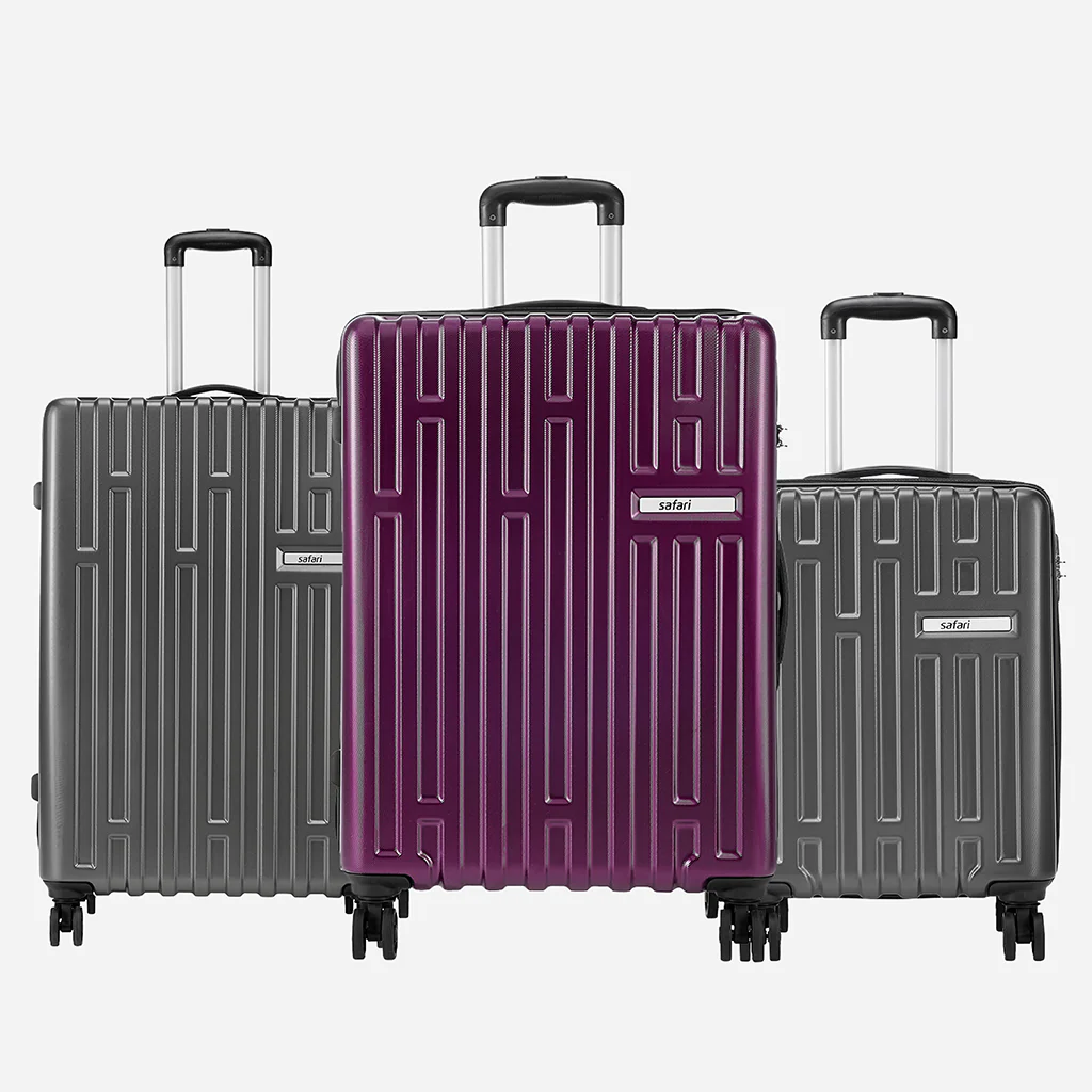 Safari Cargo Neo Set of 3 TSA Lock Trolley Bags with 360° Wheels - Image 17
