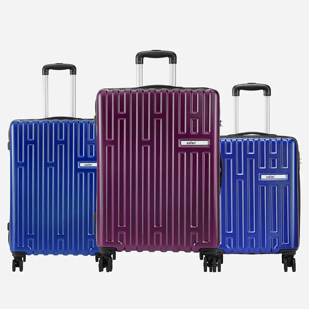 Safari Cargo Neo Set of 3 TSA Lock Trolley Bags with 360° Wheels - Image 23