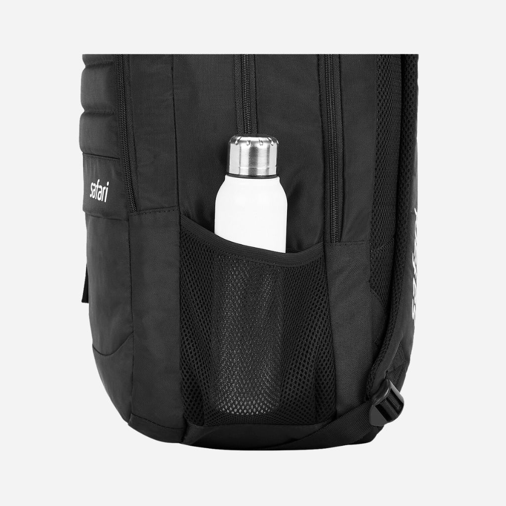 Safari Chase 108 Superior 27.4L Black Superior Laptop Backpack with Easy Access Pockets - Image 2