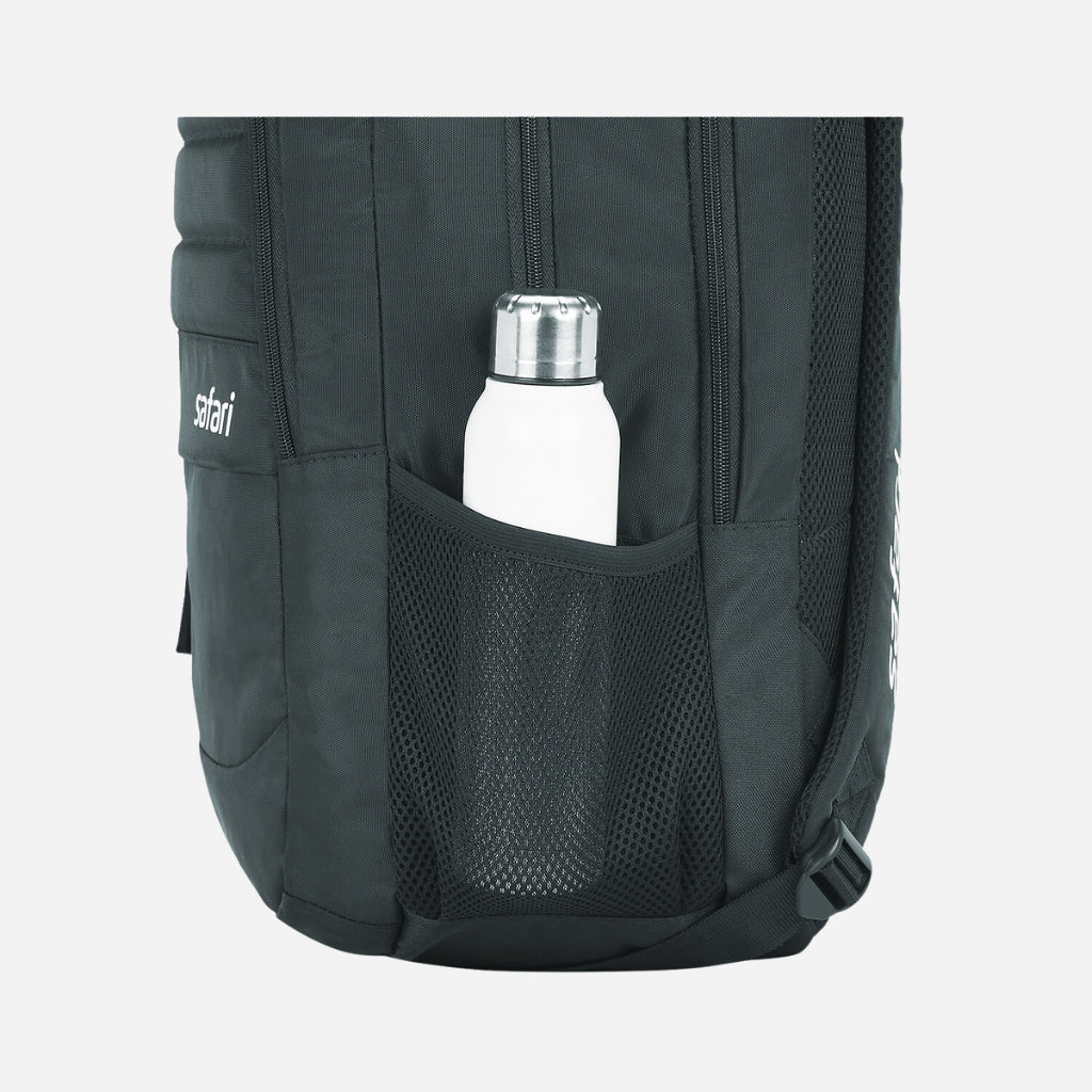 Safari Chase 108 Superior 27.4L Grey Laptop Backpack with Raincover - Image 3