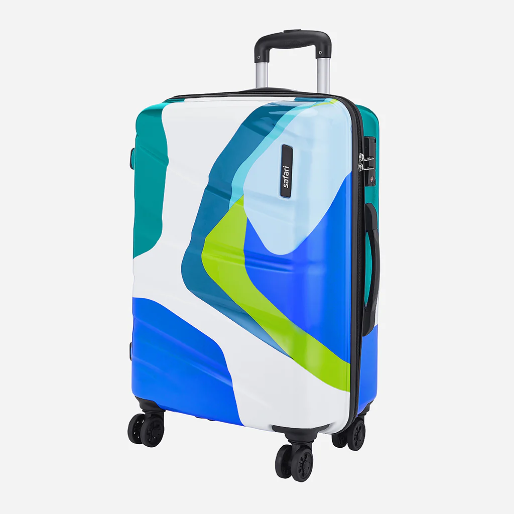 Safari Chroma Plus Set of 3 Printed Trolley Bags with Dual Wheels - Image 3