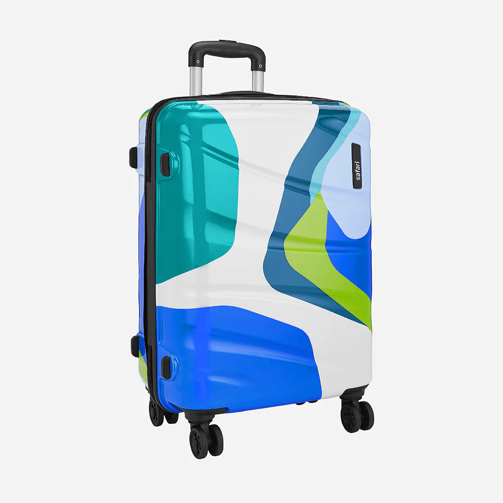 Safari Chroma Plus Set of 3 Printed Trolley Bags with Dual Wheels - Image 4