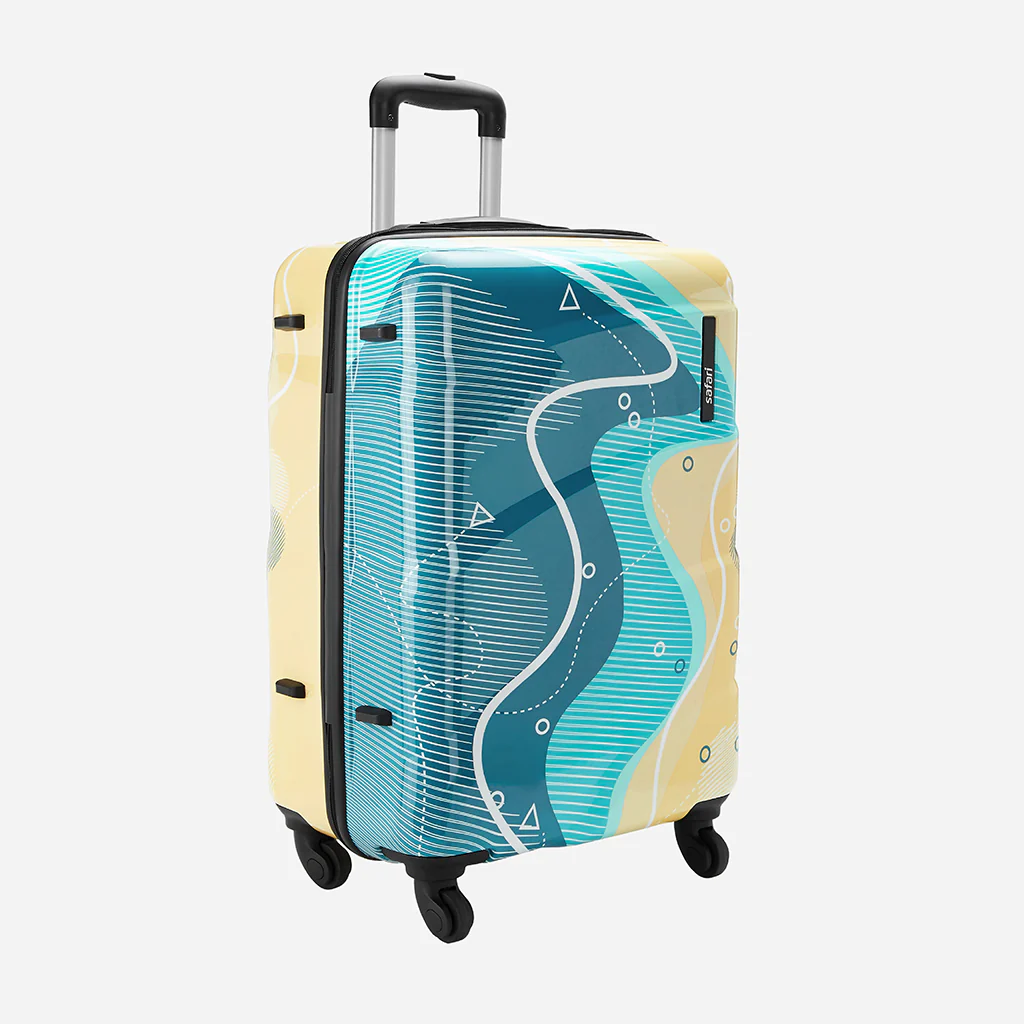 Safari Coastline Set of 3 Printed Trolley Bags with 360° Wheels - Image 4
