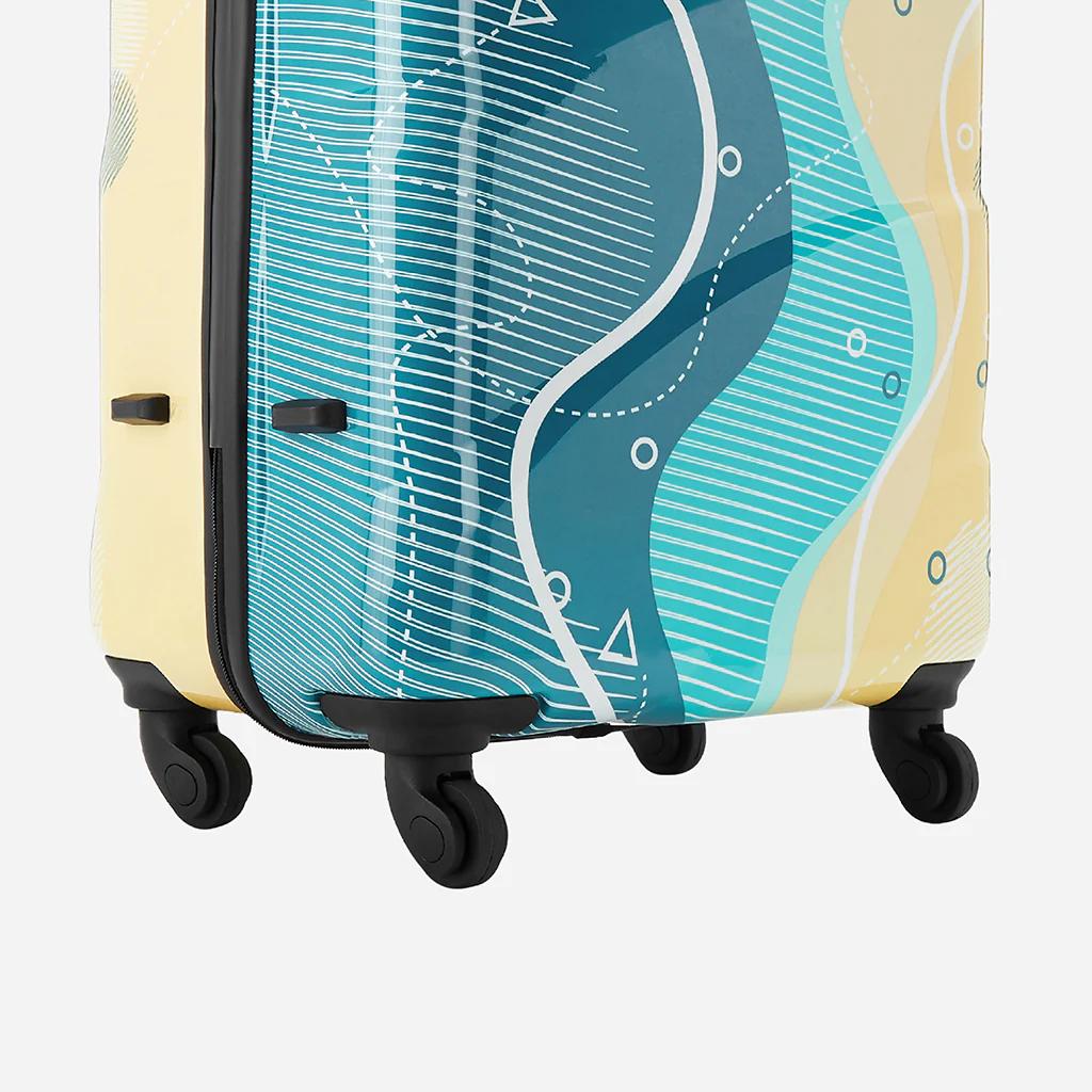 Safari Coastline Set of 3 Printed Trolley Bags with 360° Wheels - Image 7