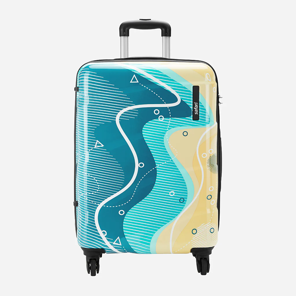 Safari Coastline Set of 3 Printed Trolley Bags with 360° Wheels - Image 9