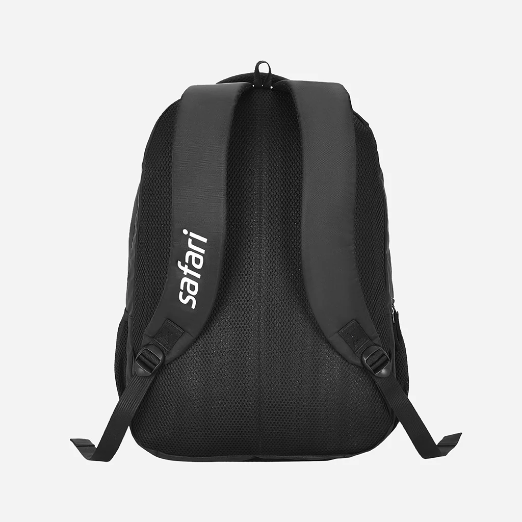 Safari Delta Plus 3 36L Black Backpack with Rain cover and Easy Access Pockets - Image 8