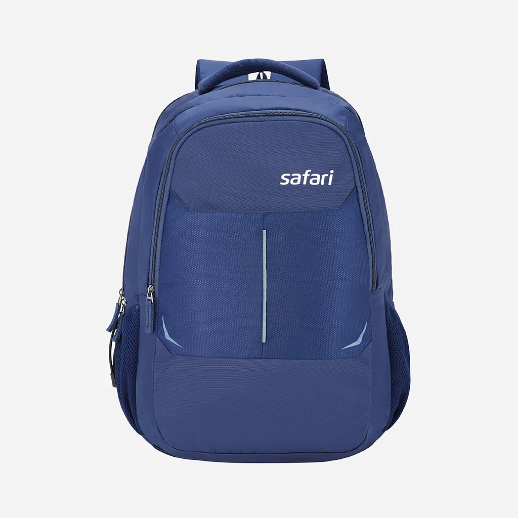 Safari Delta Plus 3 36L Blue Laptop Backpack with Raincover - Image 3