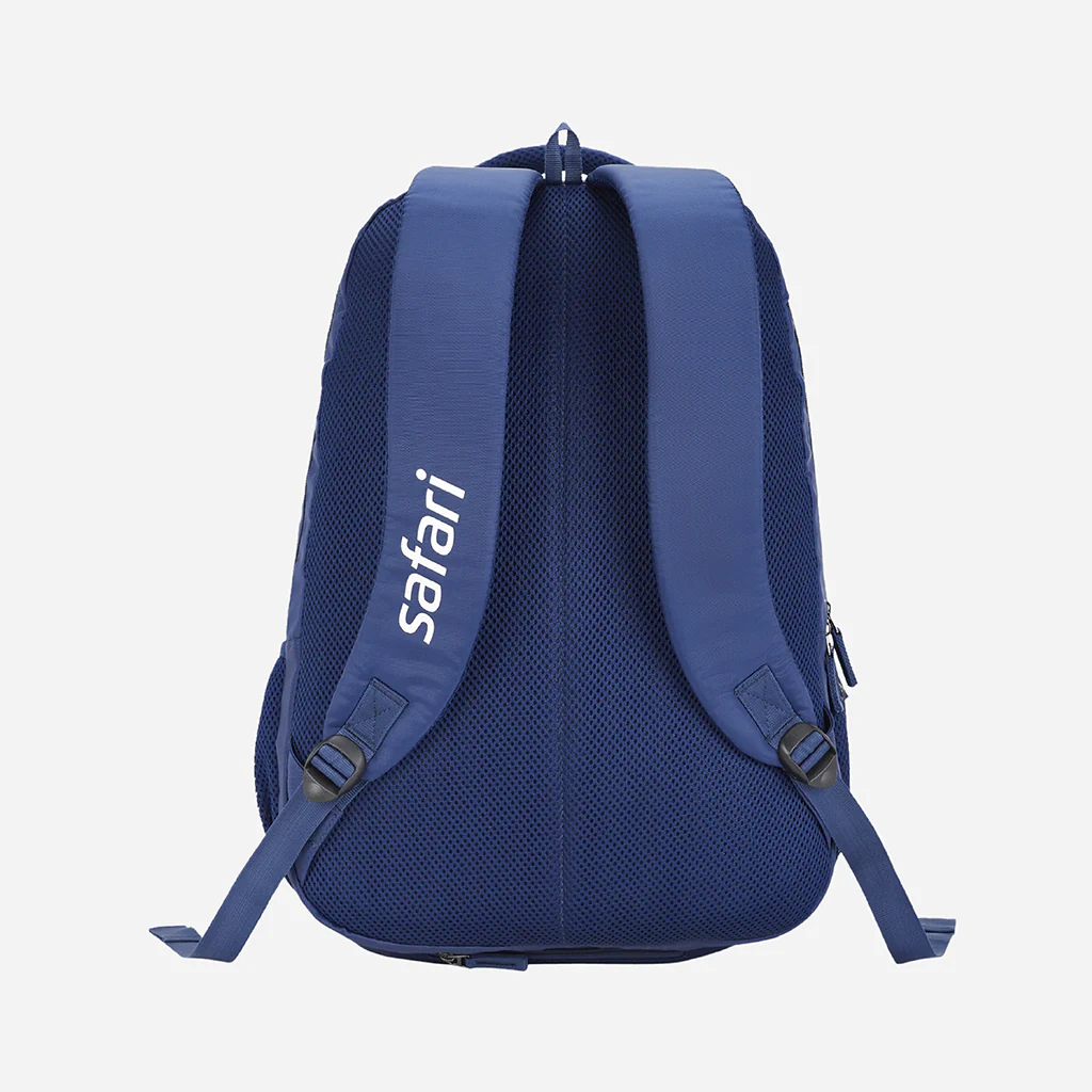 Safari Delta Plus 3 36L Blue Laptop Backpack with Raincover - Image 5
