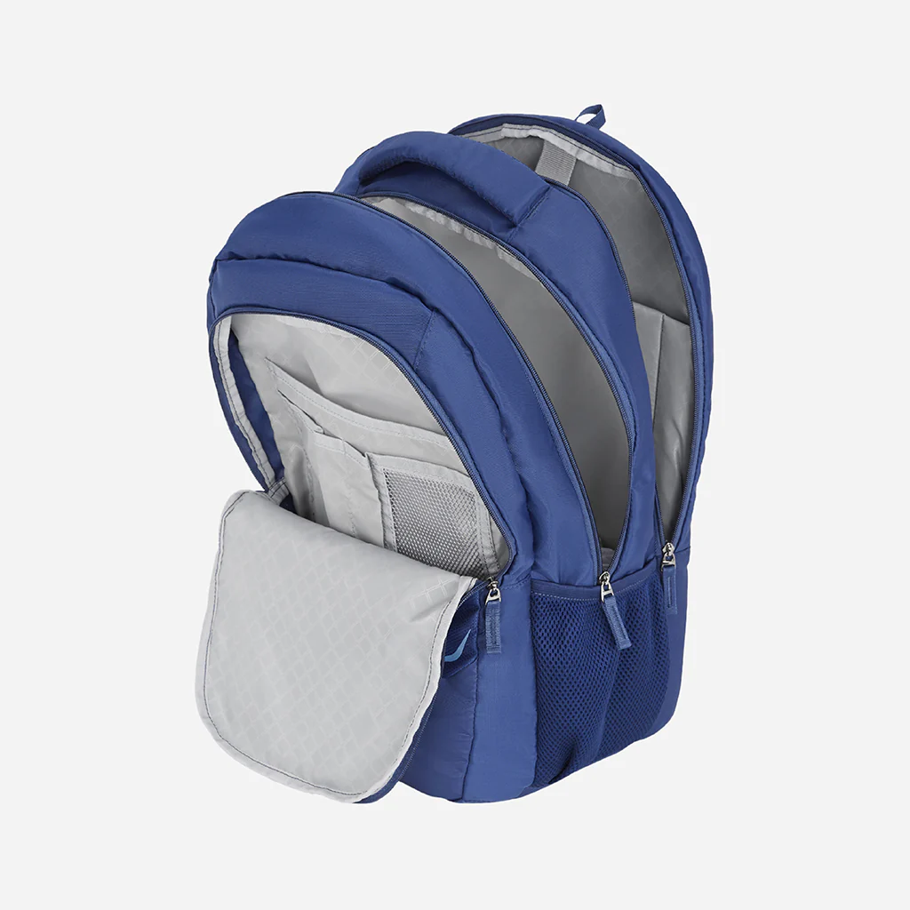 Safari Delta Plus 3 36L Blue Laptop Backpack with Raincover - Image 6