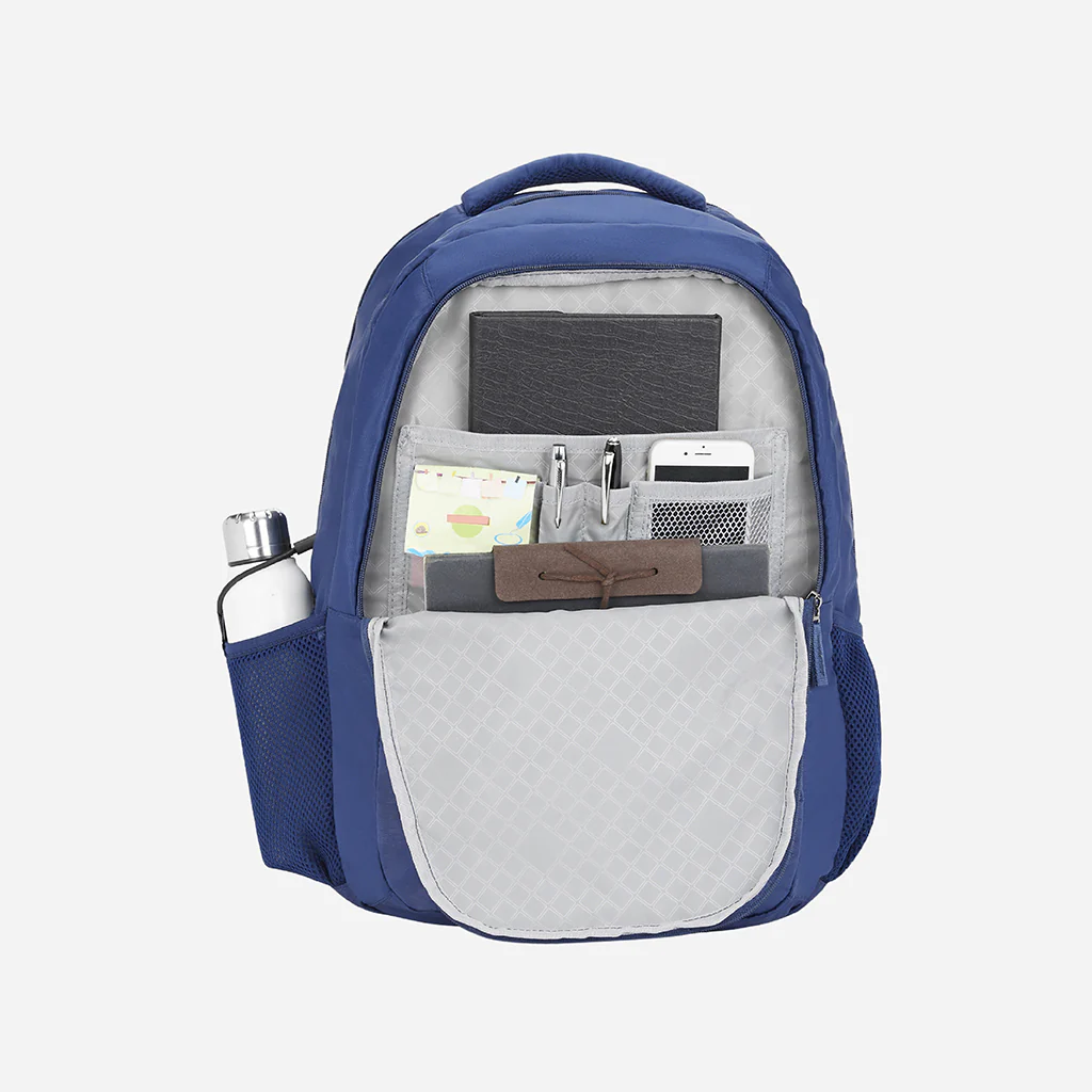 Safari Delta Plus 3 36L Blue Laptop Backpack with Raincover - Image 7