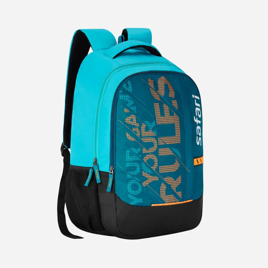 Duo 13 32L Teal School Backpack with Easy Access Pockets - Image 3
