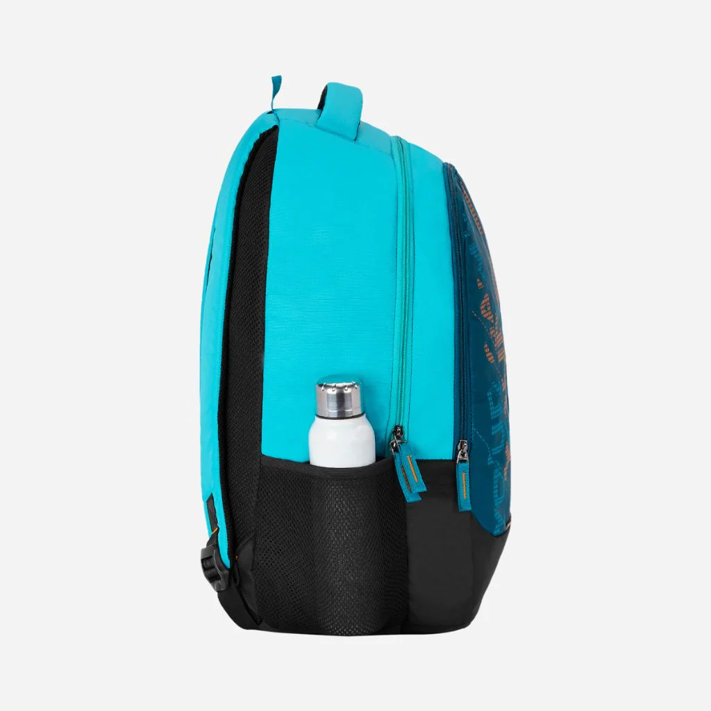 Duo 13 32L Teal School Backpack with Easy Access Pockets - Image 5