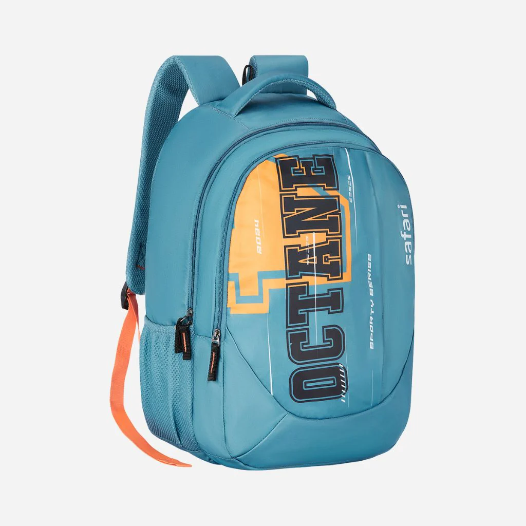 Duo 14 32L Blue School Backpack with Easy Access Pockets - Image 3