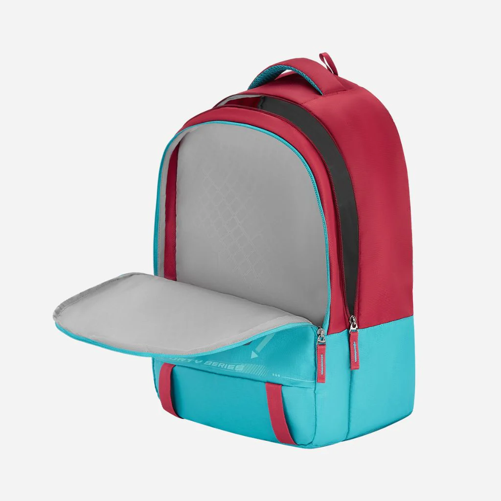 Duo 15 32L Teal School Backpack with Easy Access Pockets - Image 6