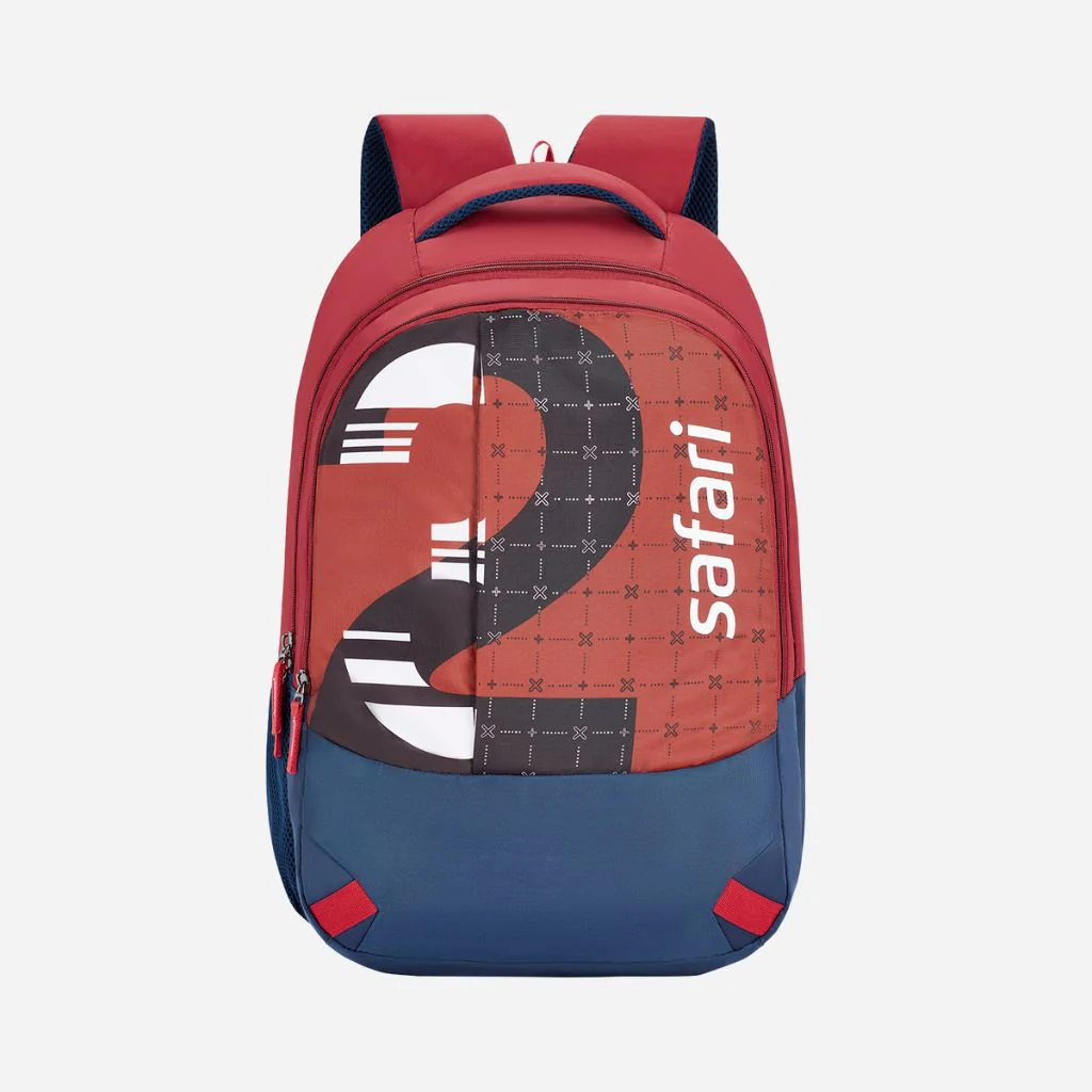 Duo 16 32L Red School Backpack with Easy Access Pockets - Image 2
