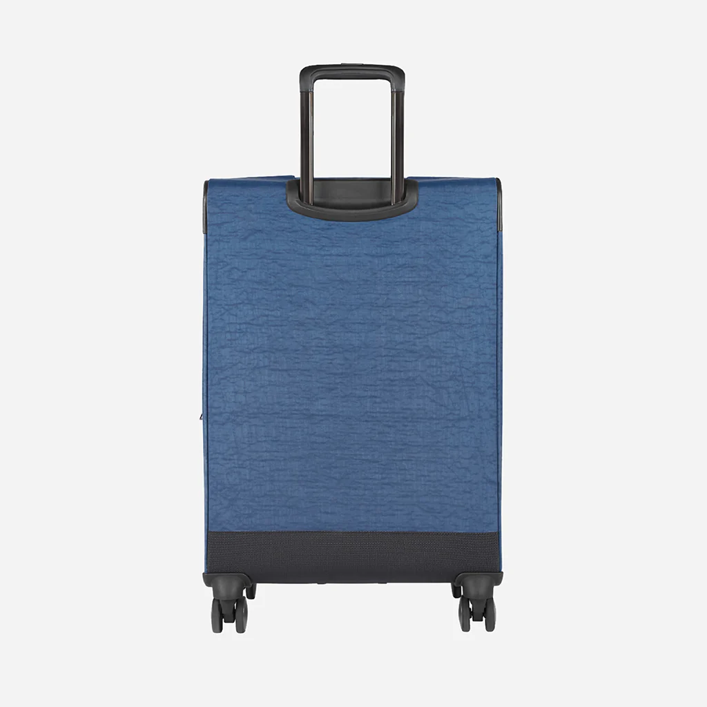 Safari Duvet Anti Theft Blue Trolley Bag with Dual Wheels & TSA lock - Image 11
