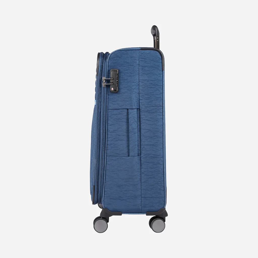 Safari Duvet Anti Theft Blue Trolley Bag with Dual Wheels & TSA lock - Image 19