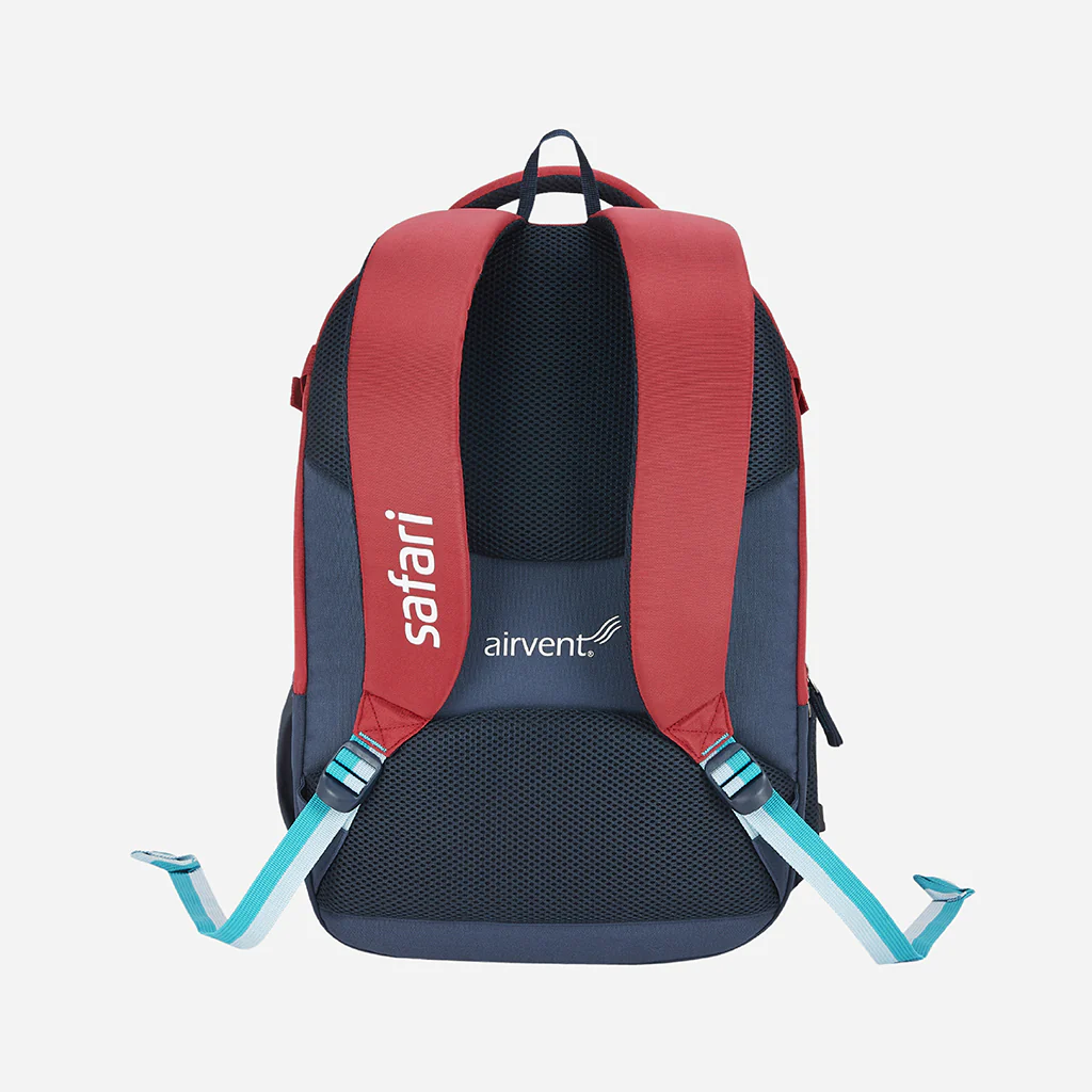 Safari Expand 9 43L Red School Backpack with Easy Access Pockets - Image 4