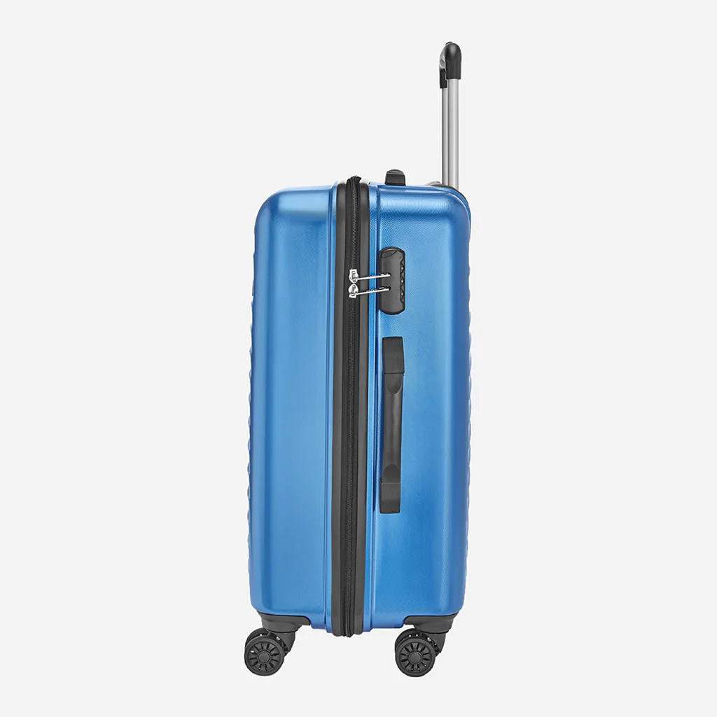 Safari Fiesta Electric Blue Trolley Bag with Dual Wheels - Image 14
