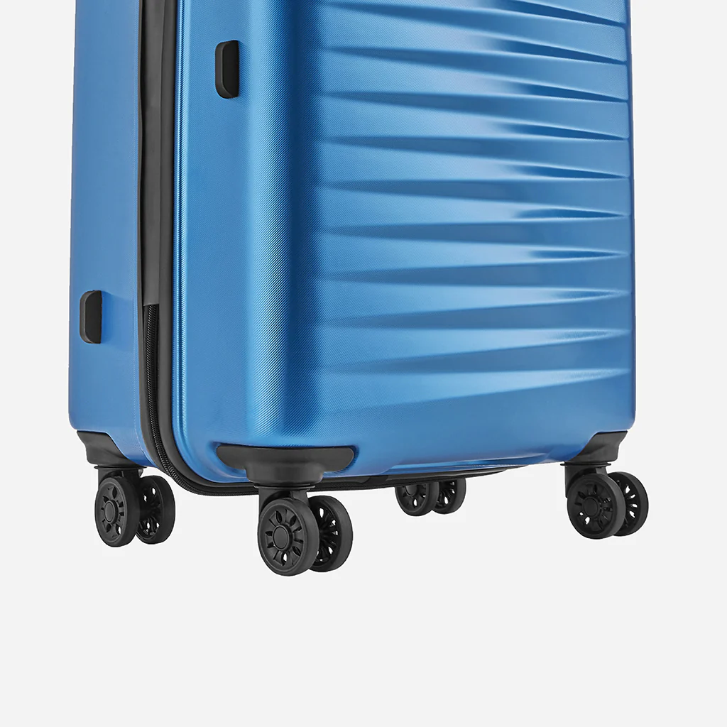 Safari Fiesta Electric Blue Trolley Bag with Dual Wheels - Image 15