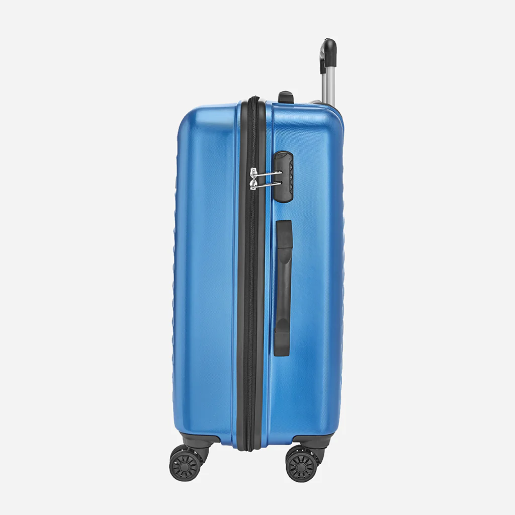 Safari Fiesta Electric Blue Trolley Bag with Dual Wheels - Image 20