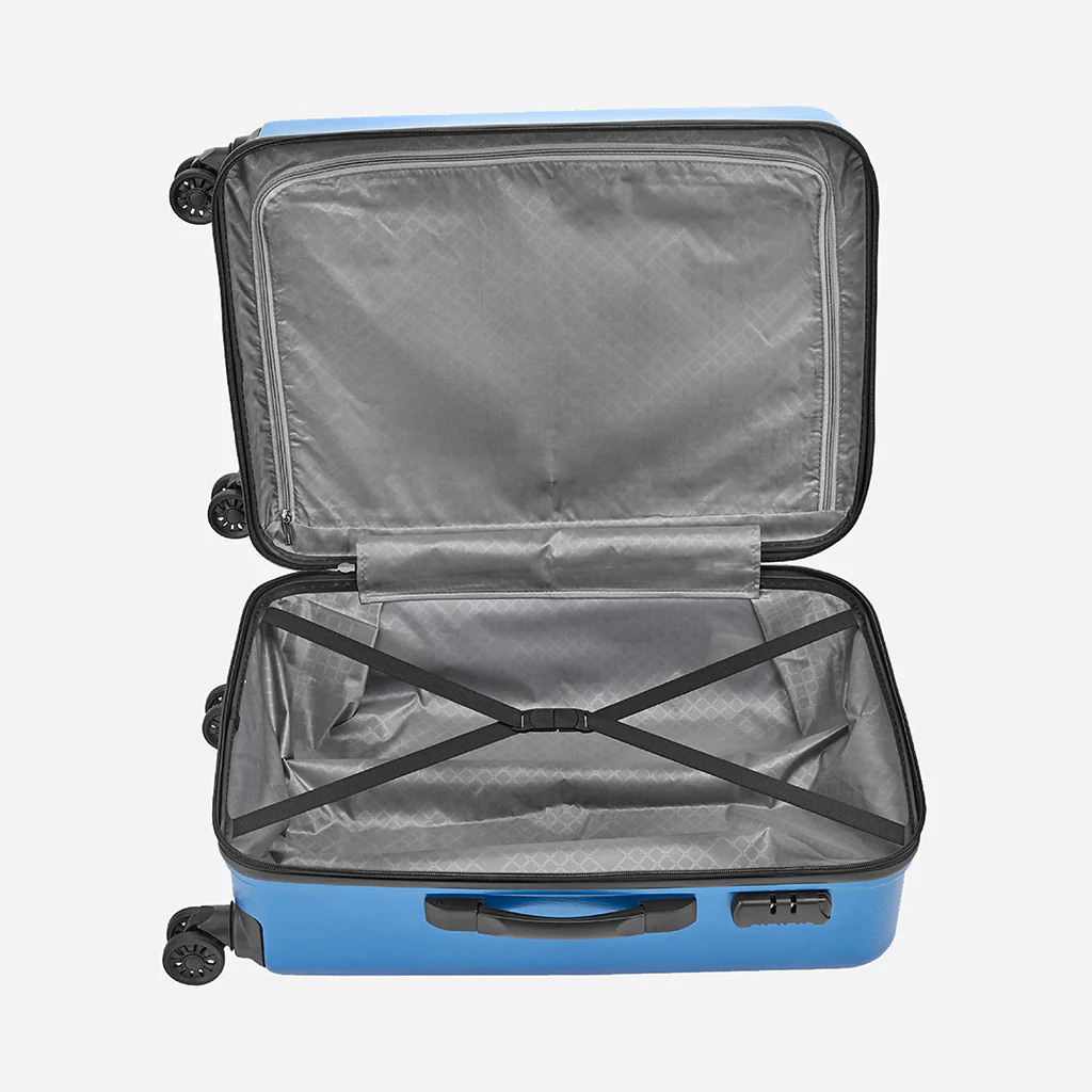 Safari Fiesta Electric Blue Trolley Bag with Dual Wheels - Image 22