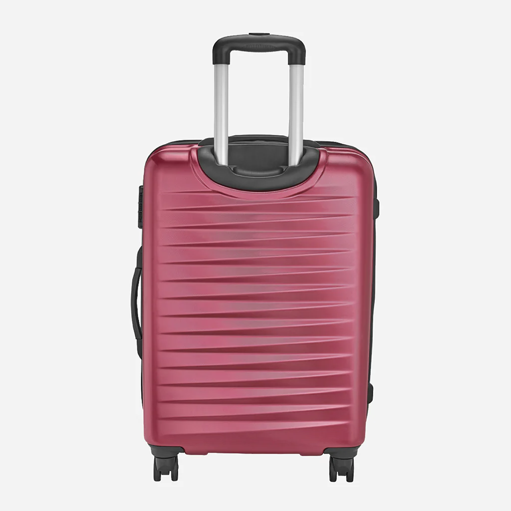Safari Fiesta Wine Red Trolley Bag with Dual Wheels - Image 13