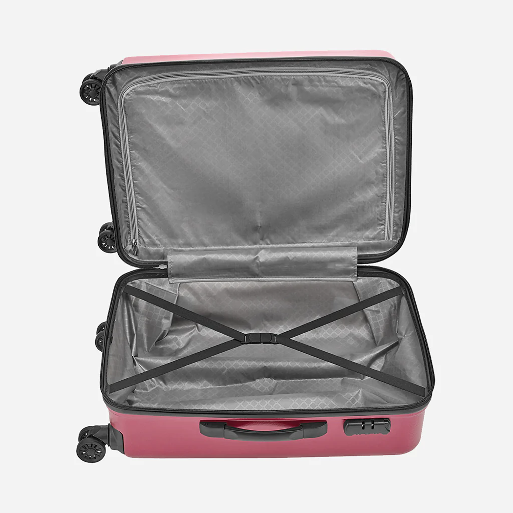 Safari Fiesta Wine Red Trolley Bag with Dual Wheels - Image 16