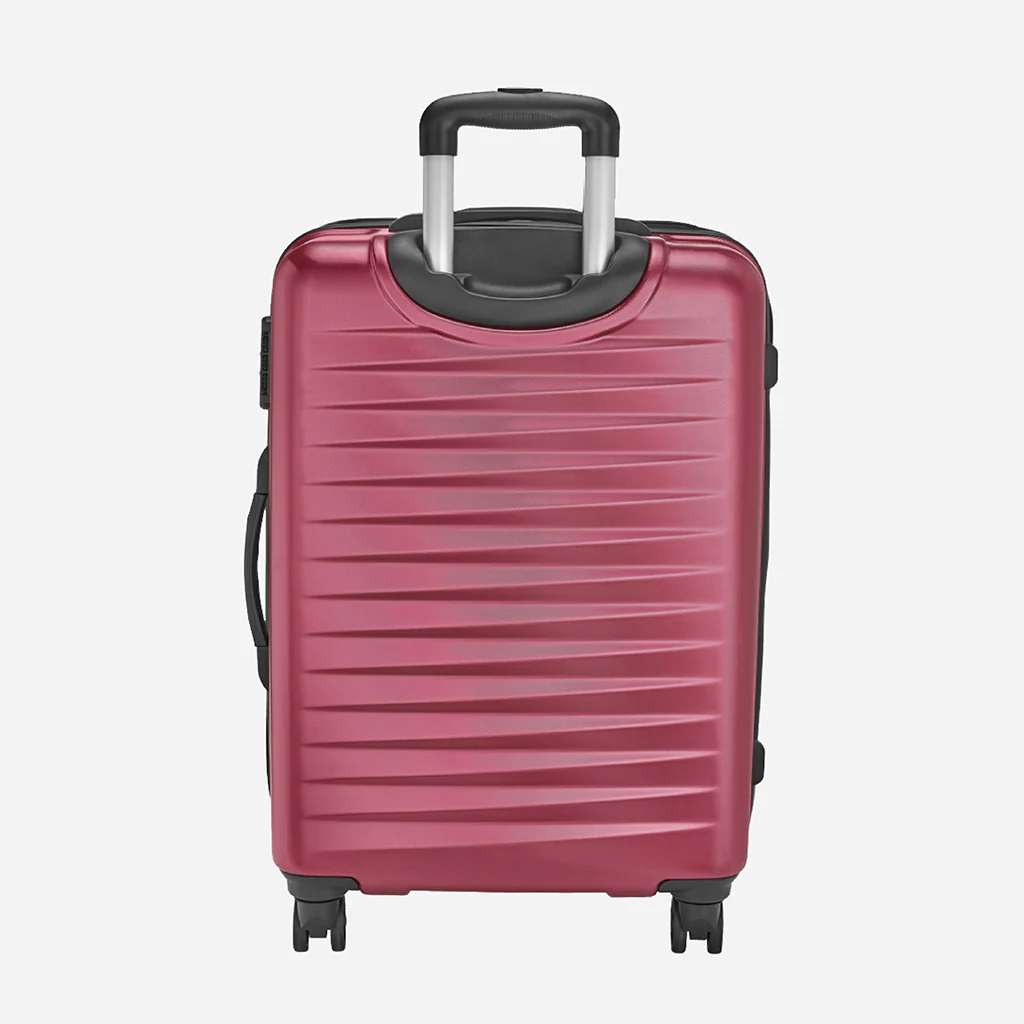 Safari Fiesta Wine Red Trolley Bag with Dual Wheels - Image 19