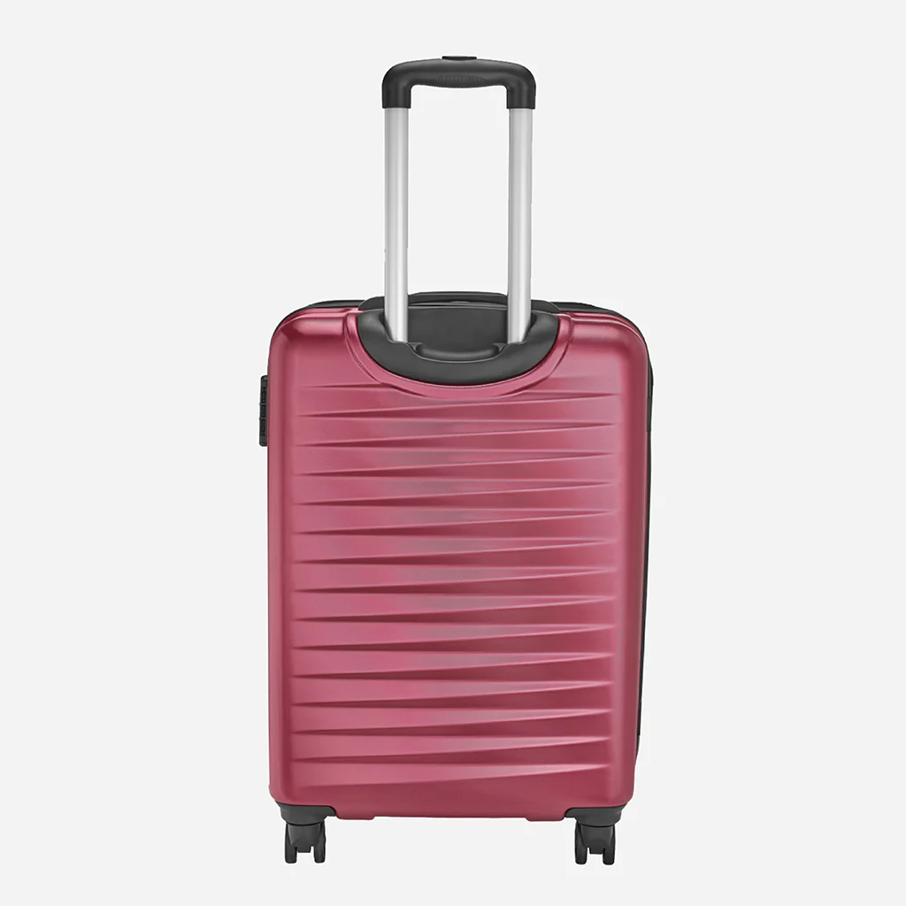 Safari Fiesta Wine Red Trolley Bag with Dual Wheels - Image 7