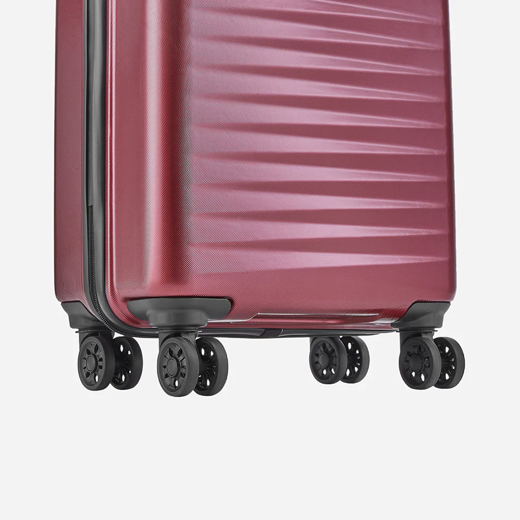 Safari Fiesta Wine Red Trolley Bag with Dual Wheels - Image 9