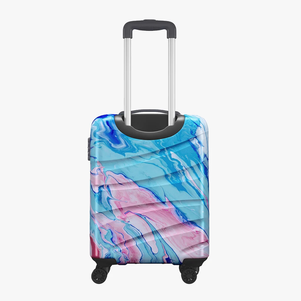 Safari Hue Printed Trolley Bag with Dual Wheels - Image 12
