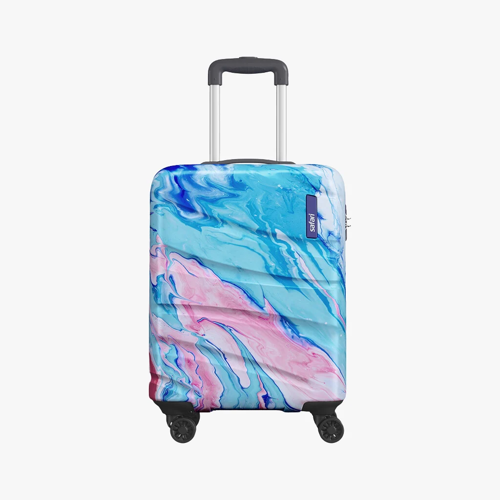 Safari Hue Printed Trolley Bag with Dual Wheels - Image 24