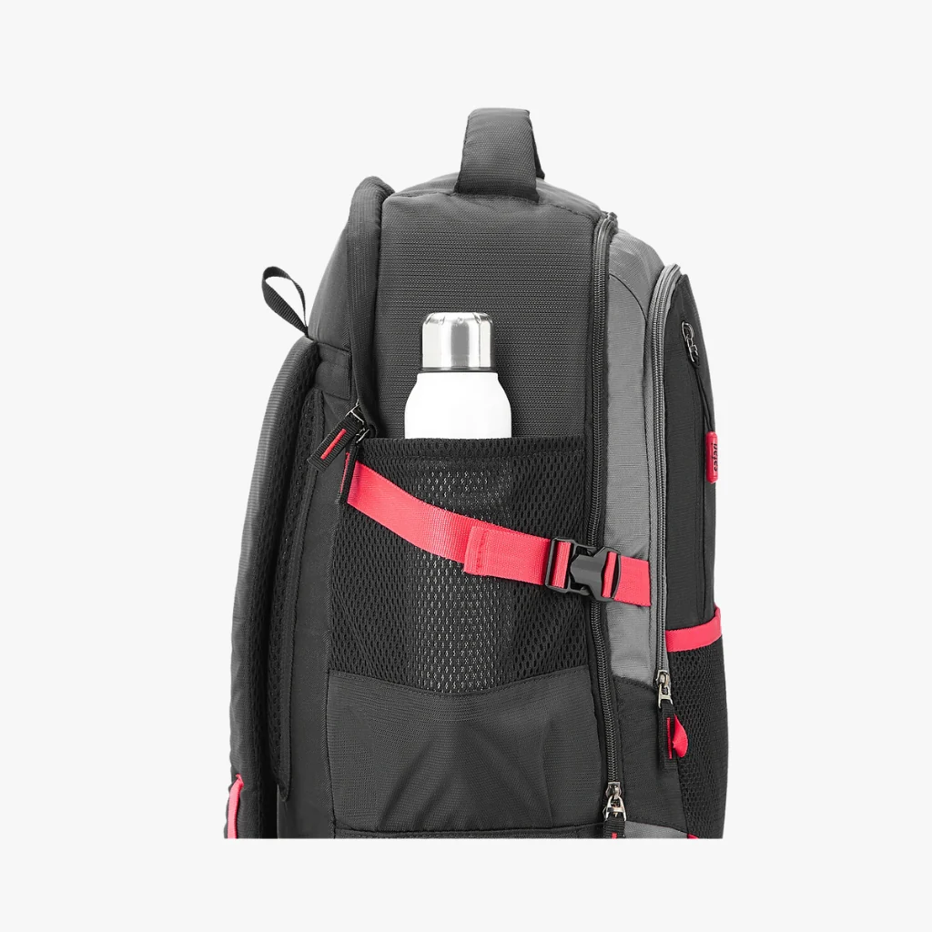 Safari Hunt 60L Overnighter Black Travel Rucksack with Ergonomic Straps & Back Padding - Image 6