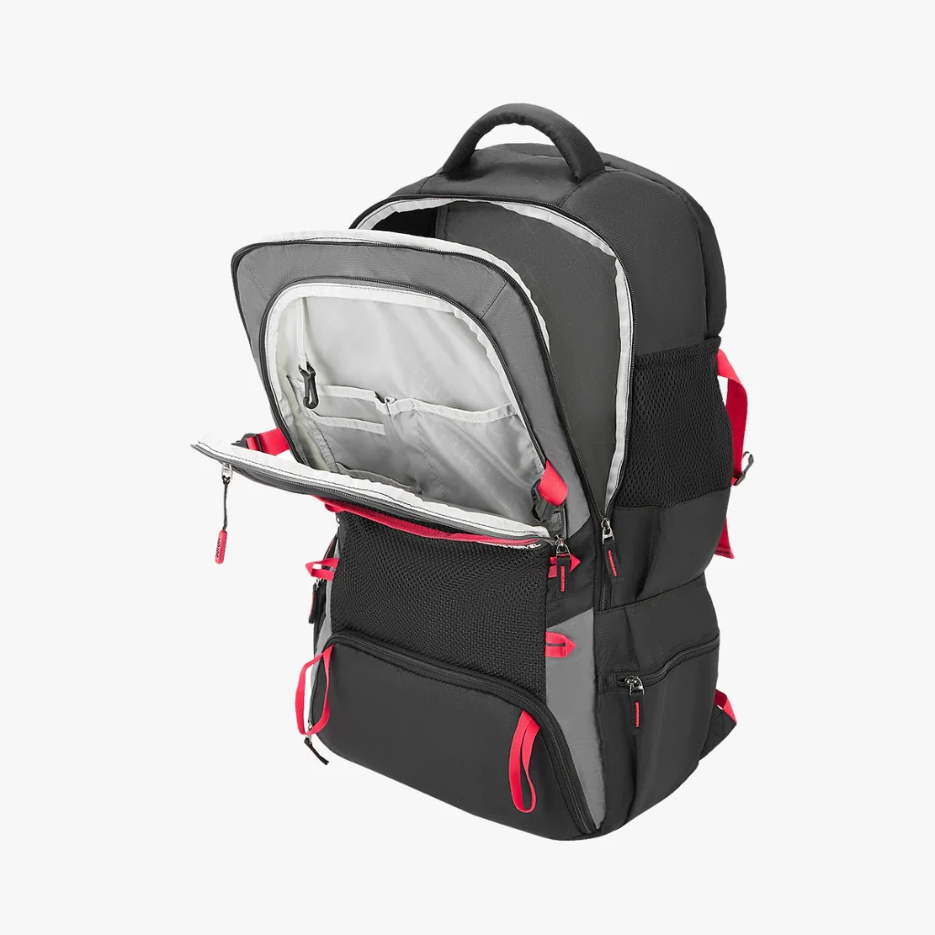 Safari Hunt 60L Overnighter Black Travel Rucksack with Ergonomic Straps & Back Padding - Image 7