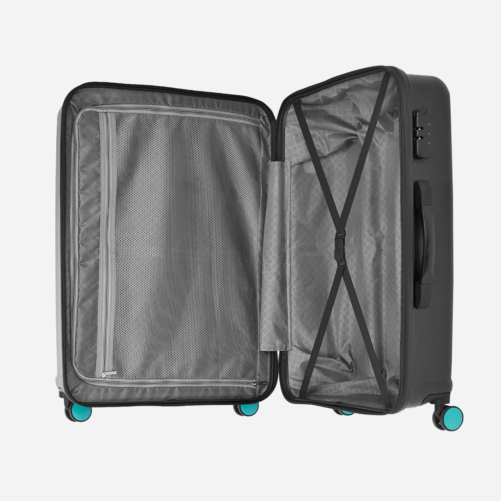 Safari Ignite Black Trolley Bag with TSA Lock & Dual Wheels - Image 24