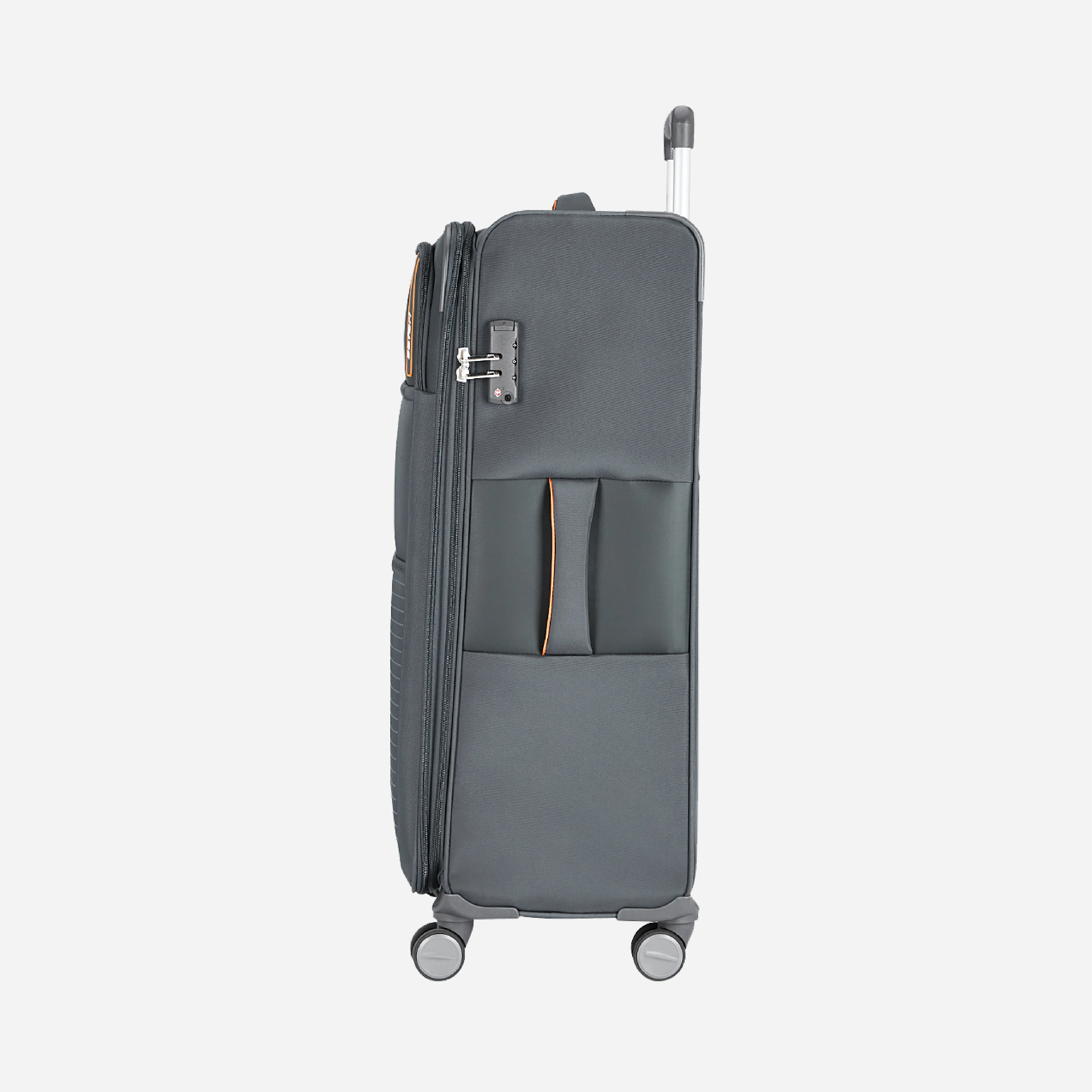 Safari Jetsetter Grey Trolley Bag with Anti Theft Zipper,TSA lock and Dual Wheels - Image 22