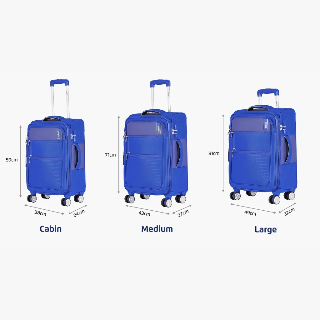 Safari Jetsetter Grey Trolley Bag with Anti Theft Zipper,TSA lock and Dual Wheels - Image 27