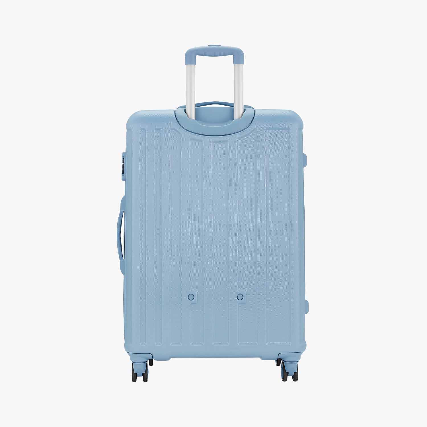 Safari Linea Set of 3 Pearl Blue Trolley Bags with Dual Wheels - Image 12