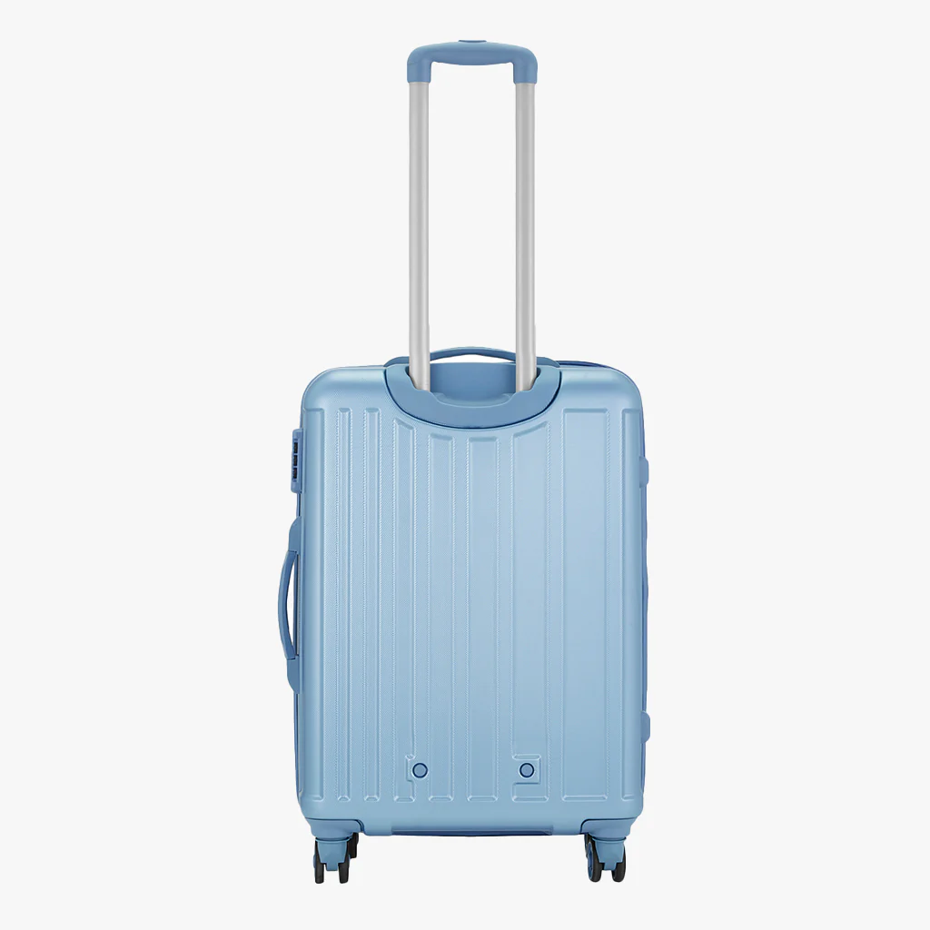 Safari Linea Pearl Blue Trolley Bag with Dual Wheels - Image 12